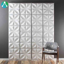 Feuille de PVC blanche mat pour panneaux muraux 3D
